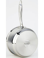 Accolade 1.5-Liter Stainless Steel Saucepan with cover $44.99 tax included limited time.